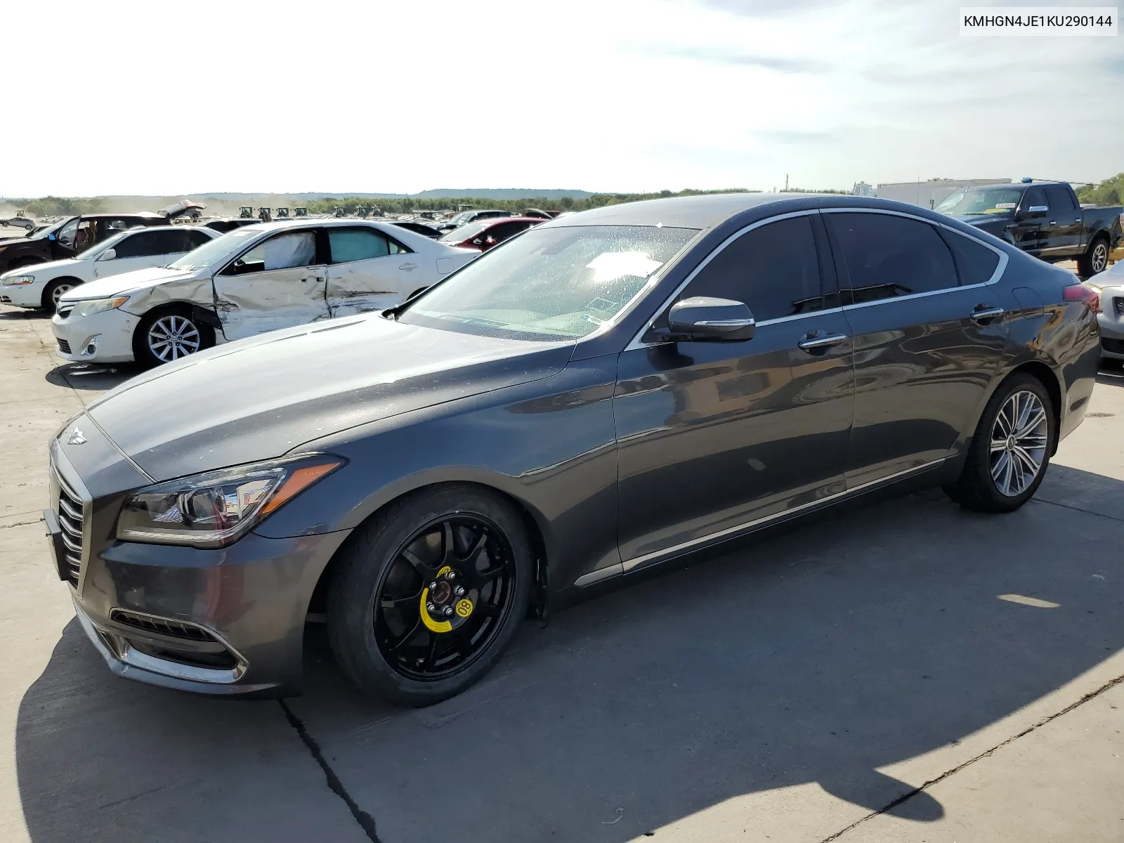 KMHGN4JE1KU290144 2019 Genesis G80 Base