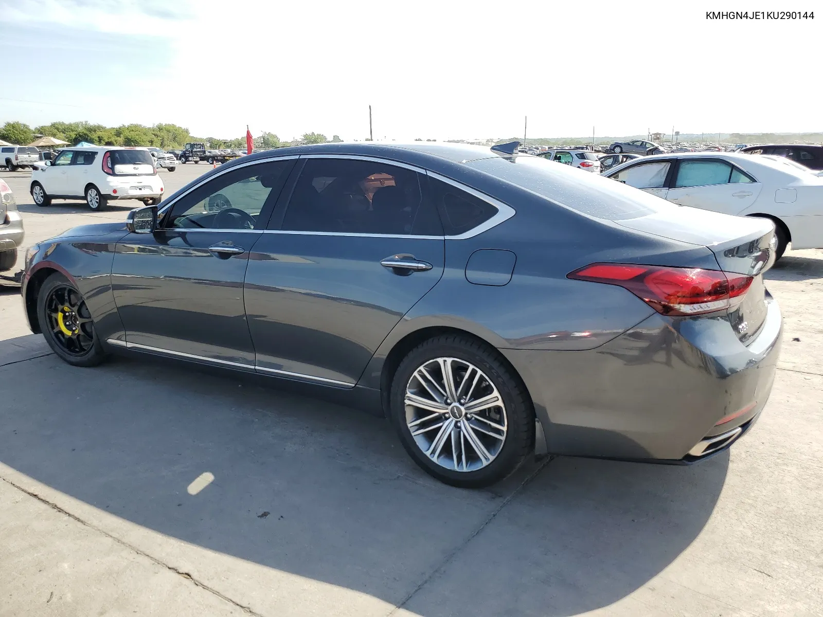 2019 Genesis G80 Base VIN: KMHGN4JE1KU290144 Lot: 67966504