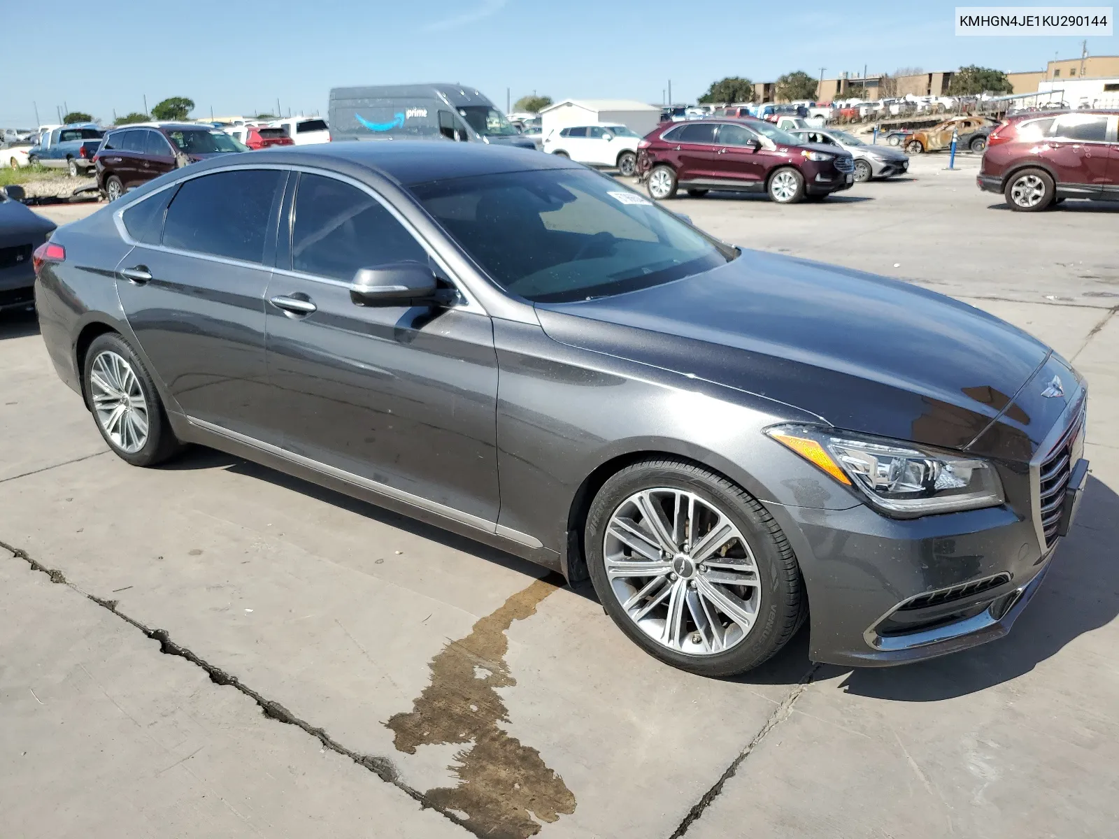 KMHGN4JE1KU290144 2019 Genesis G80 Base