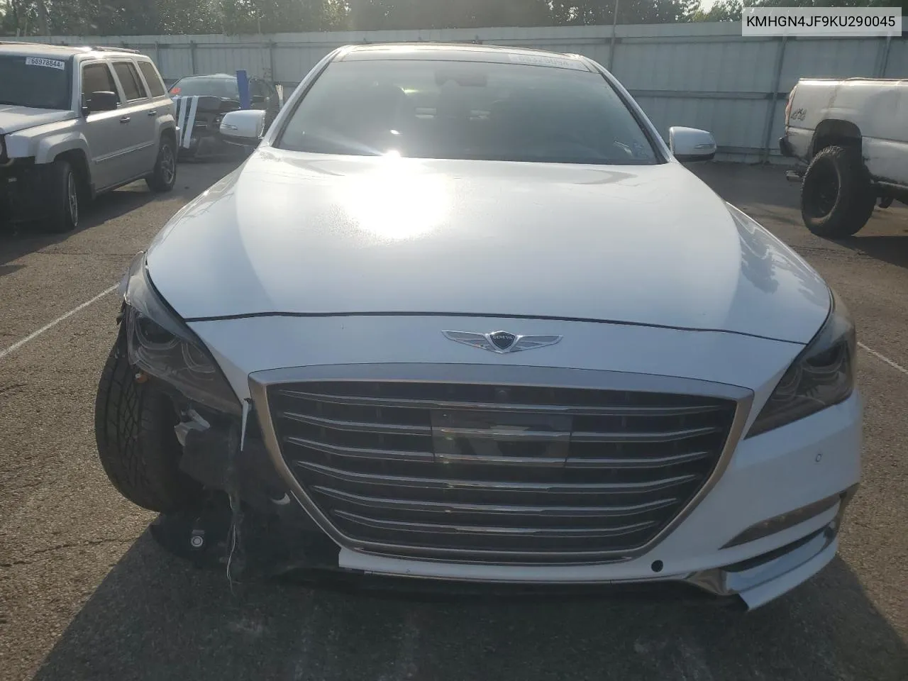 KMHGN4JF9KU290045 2019 Genesis G80 Base