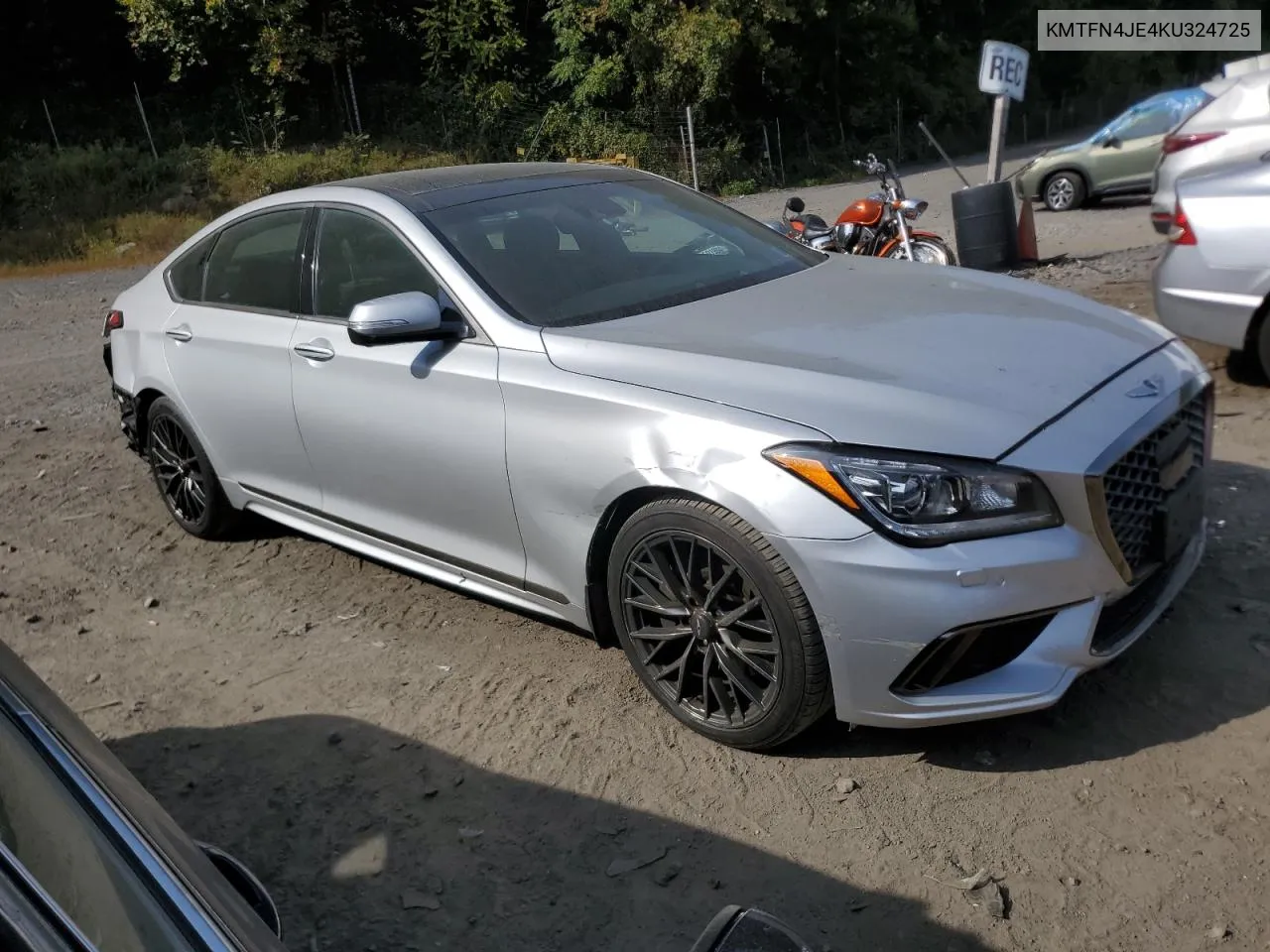 2019 Genesis G80 Base VIN: KMTFN4JE4KU324725 Lot: 72371104