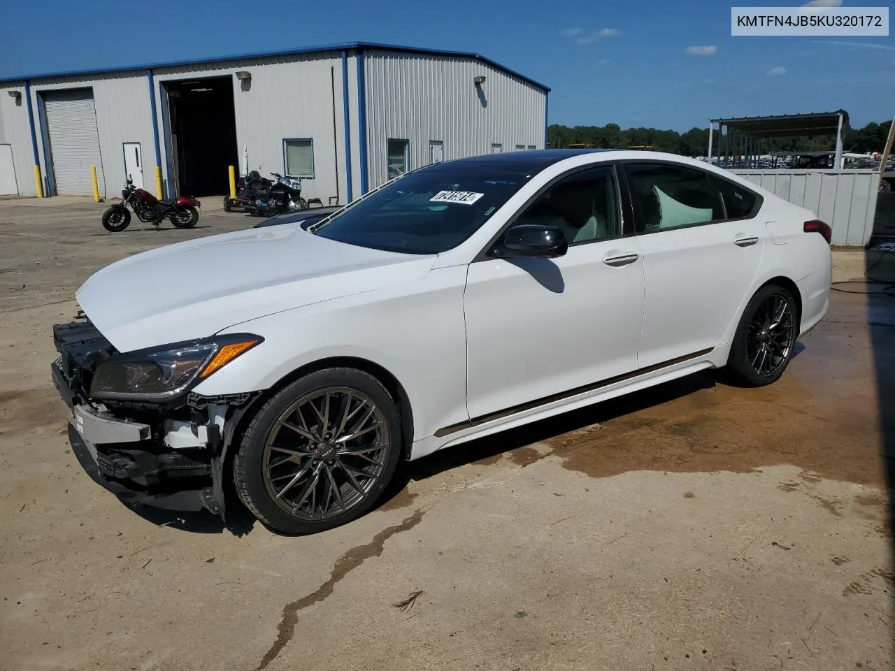 2019 Genesis G80 Base VIN: KMTFN4JB5KU320172 Lot: 72415014