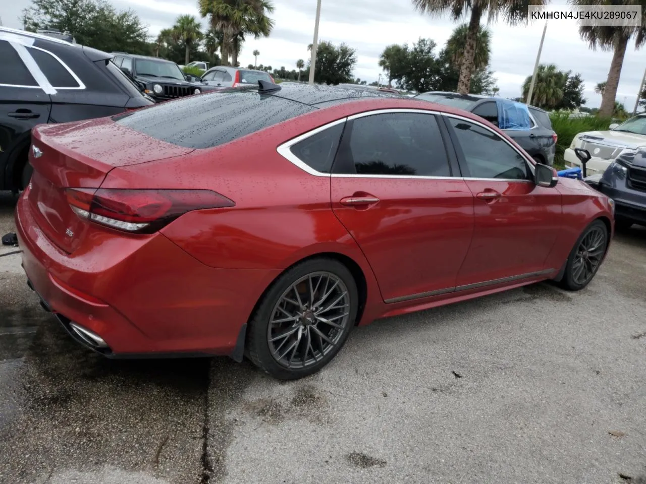 2019 Genesis G80 Base VIN: KMHGN4JE4KU289067 Lot: 75053704