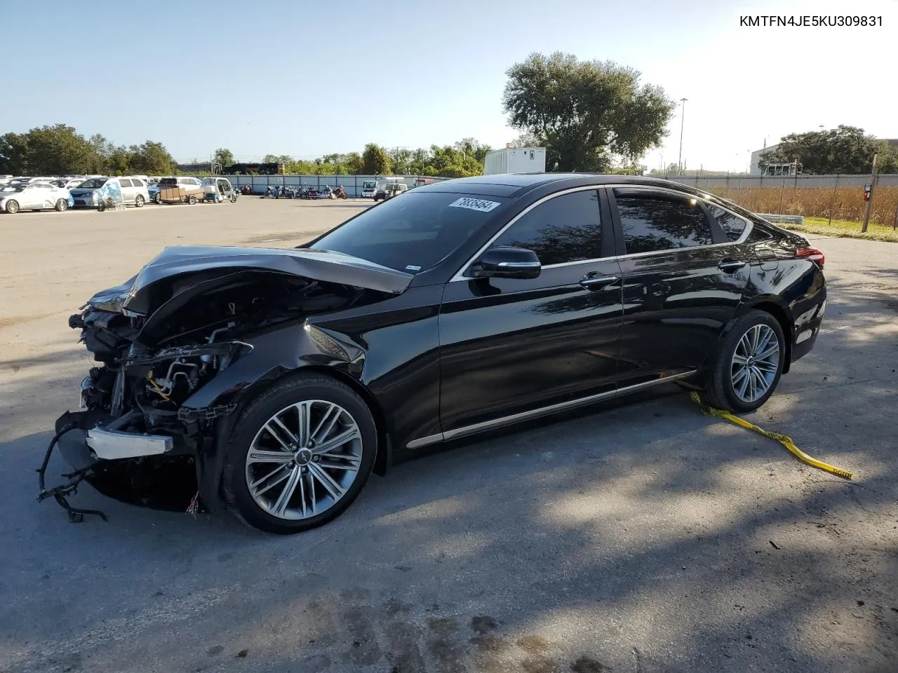 2019 Genesis G80 Base VIN: KMTFN4JE5KU309831 Lot: 78835464