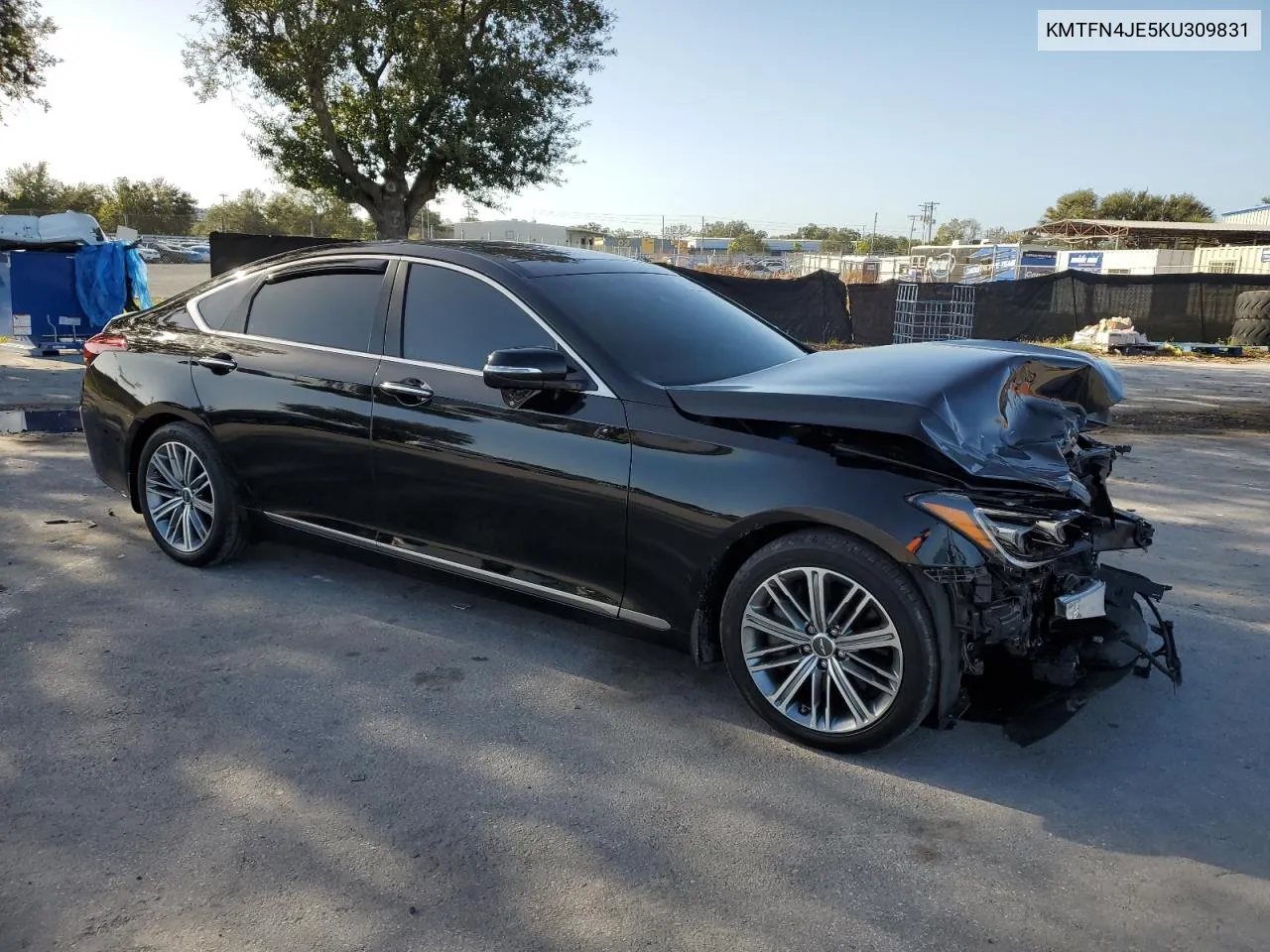 2019 Genesis G80 Base VIN: KMTFN4JE5KU309831 Lot: 78835464