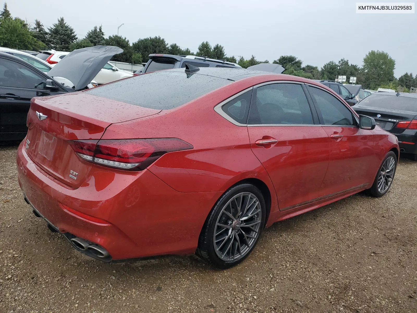 KMTFN4JB3LU329583 2020 Genesis G80 Base