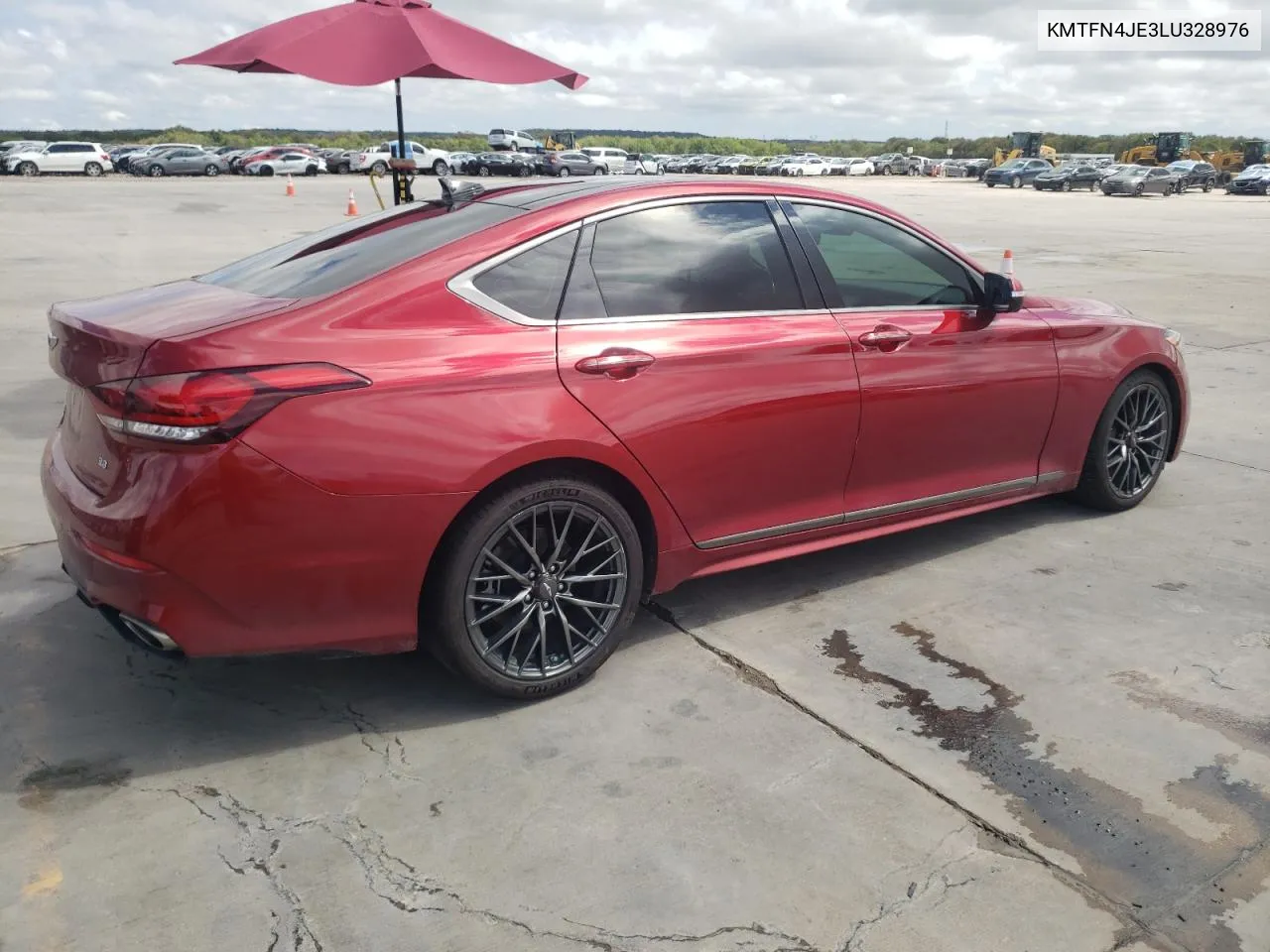 2020 Genesis G80 Base VIN: KMTFN4JE3LU328976 Lot: 72466034