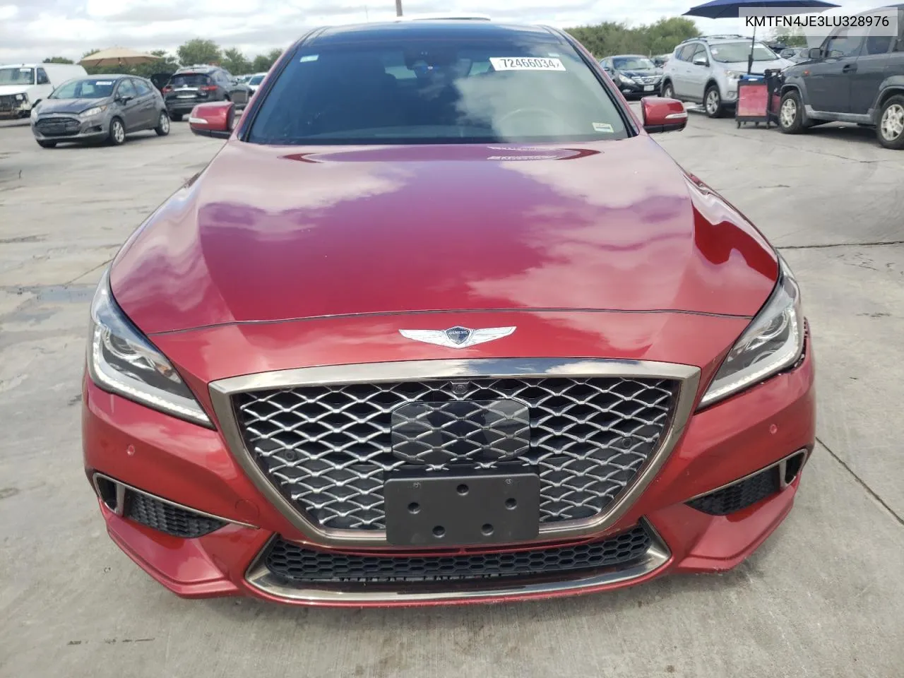 2020 Genesis G80 Base VIN: KMTFN4JE3LU328976 Lot: 72466034