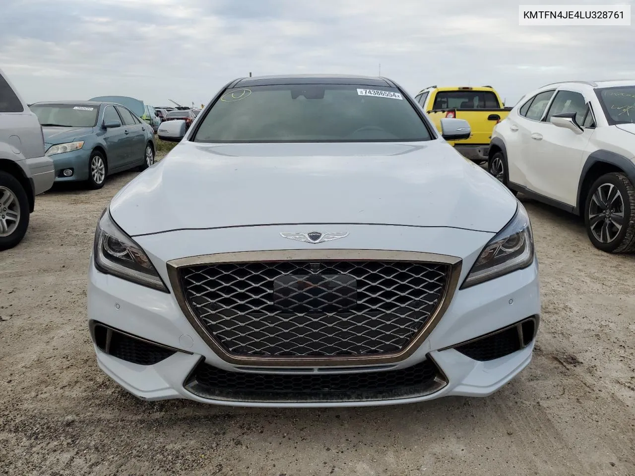 2020 Genesis G80 Base VIN: KMTFN4JE4LU328761 Lot: 74386554