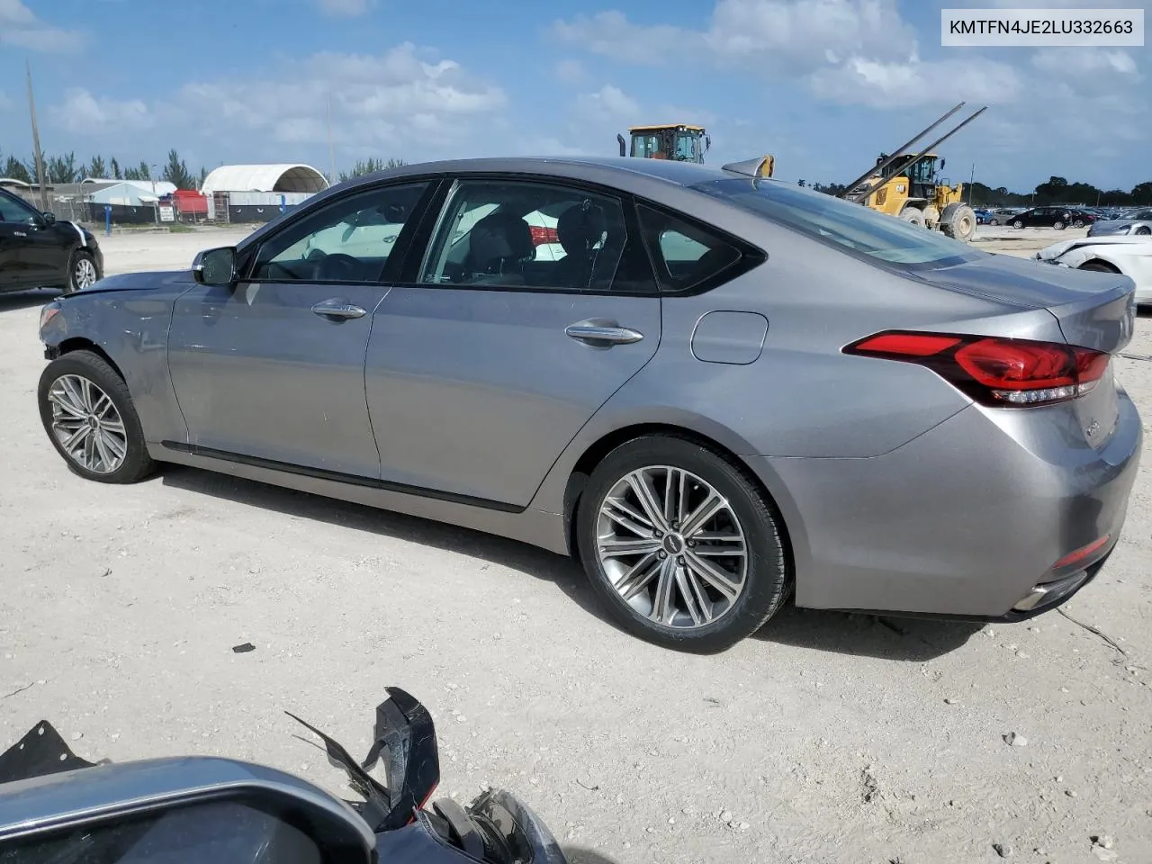 2020 Genesis G80 Base VIN: KMTFN4JE2LU332663 Lot: 78372134