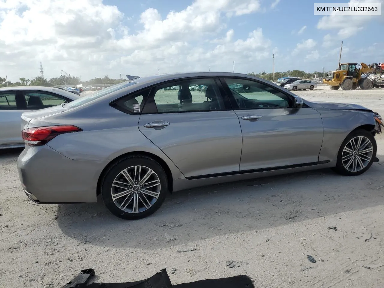 2020 Genesis G80 Base VIN: KMTFN4JE2LU332663 Lot: 78372134