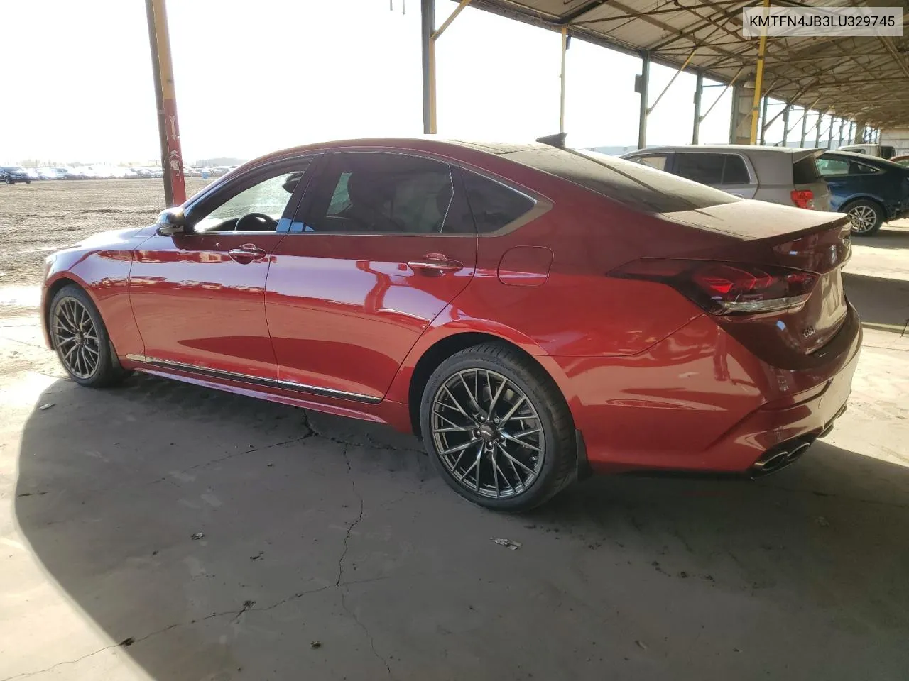 2020 Genesis G80 Base VIN: KMTFN4JB3LU329745 Lot: 78440464