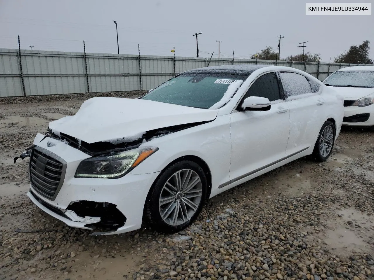 2020 Genesis G80 Base VIN: KMTFN4JE9LU334944 Lot: 79417264