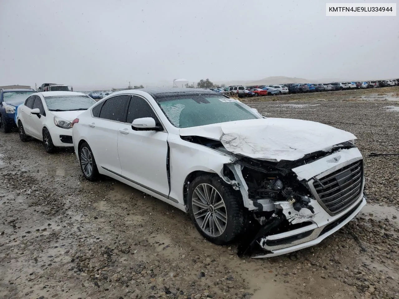 2020 Genesis G80 Base VIN: KMTFN4JE9LU334944 Lot: 79417264