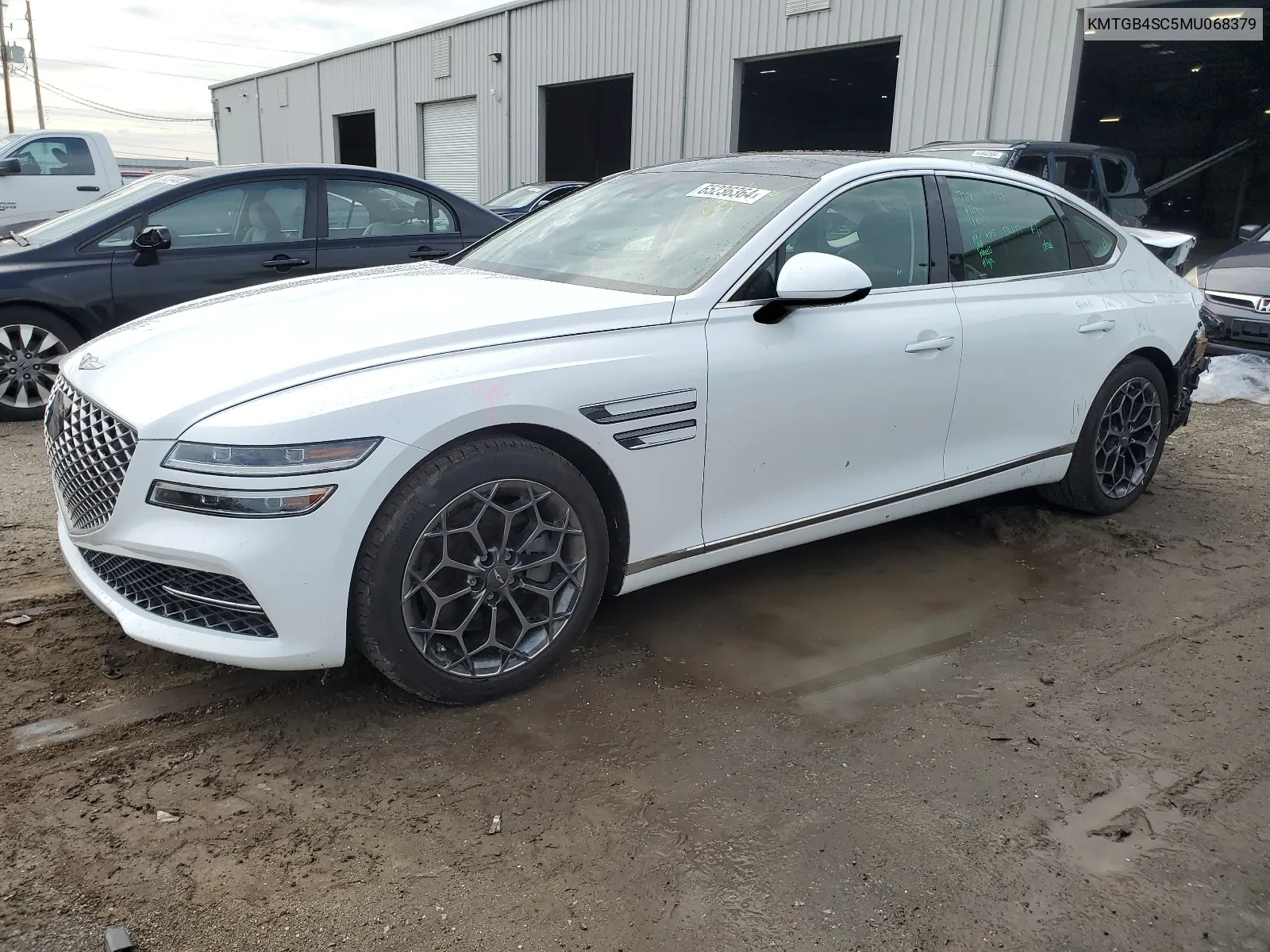 2021 Genesis G80 Base VIN: KMTGB4SC5MU068379 Lot: 65236364