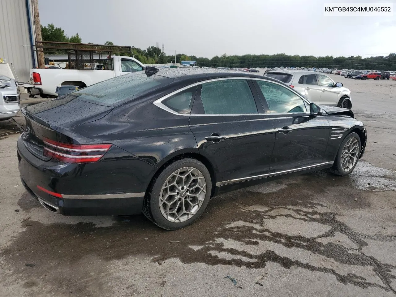 2021 Genesis G80 Base VIN: KMTGB4SC4MU046552 Lot: 70327004