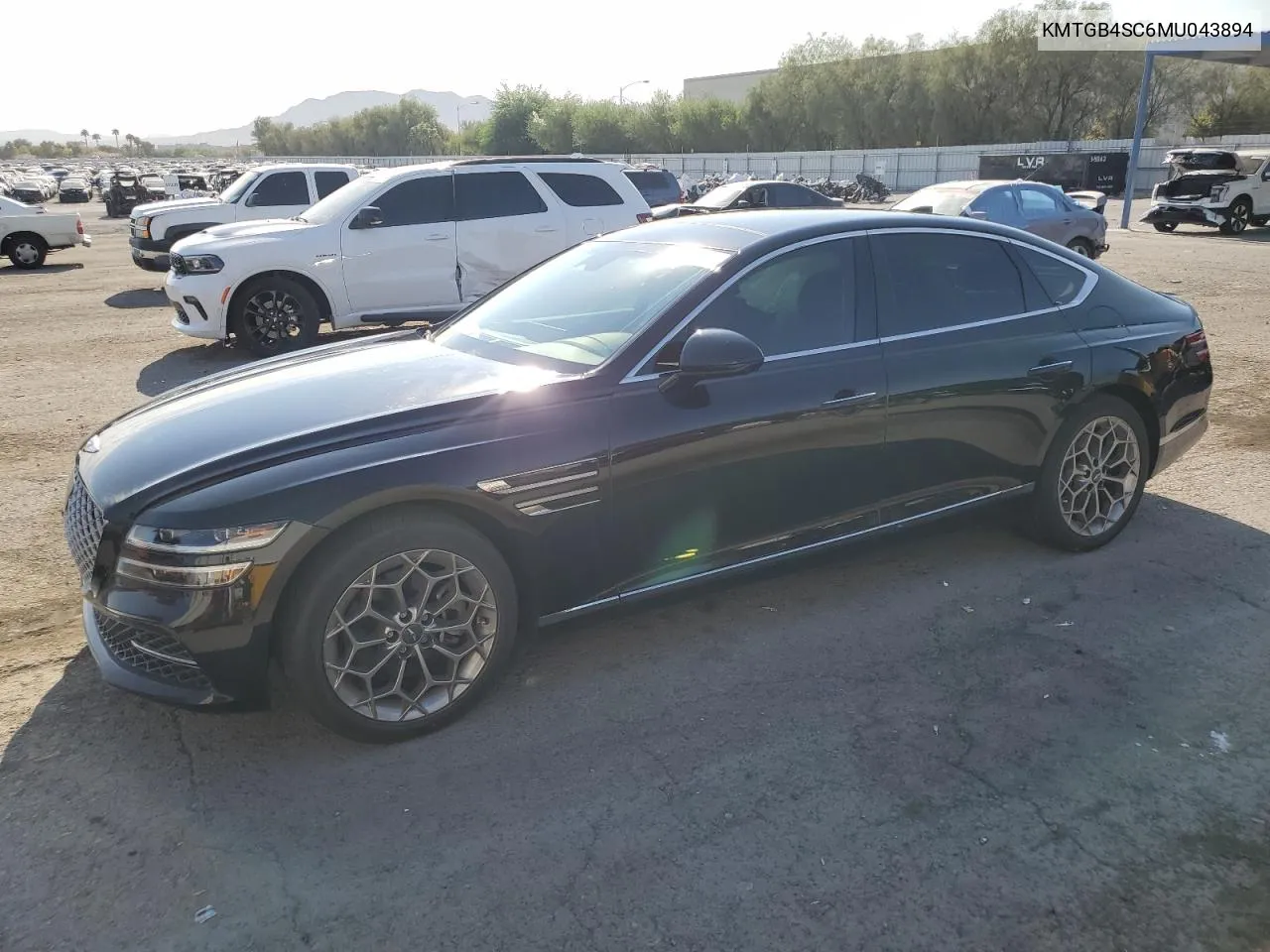 2021 Genesis G80 Base VIN: KMTGB4SC6MU043894 Lot: 70885044