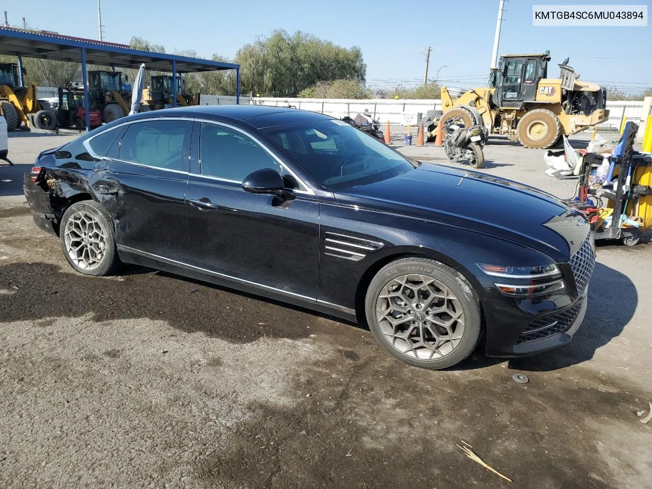 2021 Genesis G80 Base VIN: KMTGB4SC6MU043894 Lot: 70885044