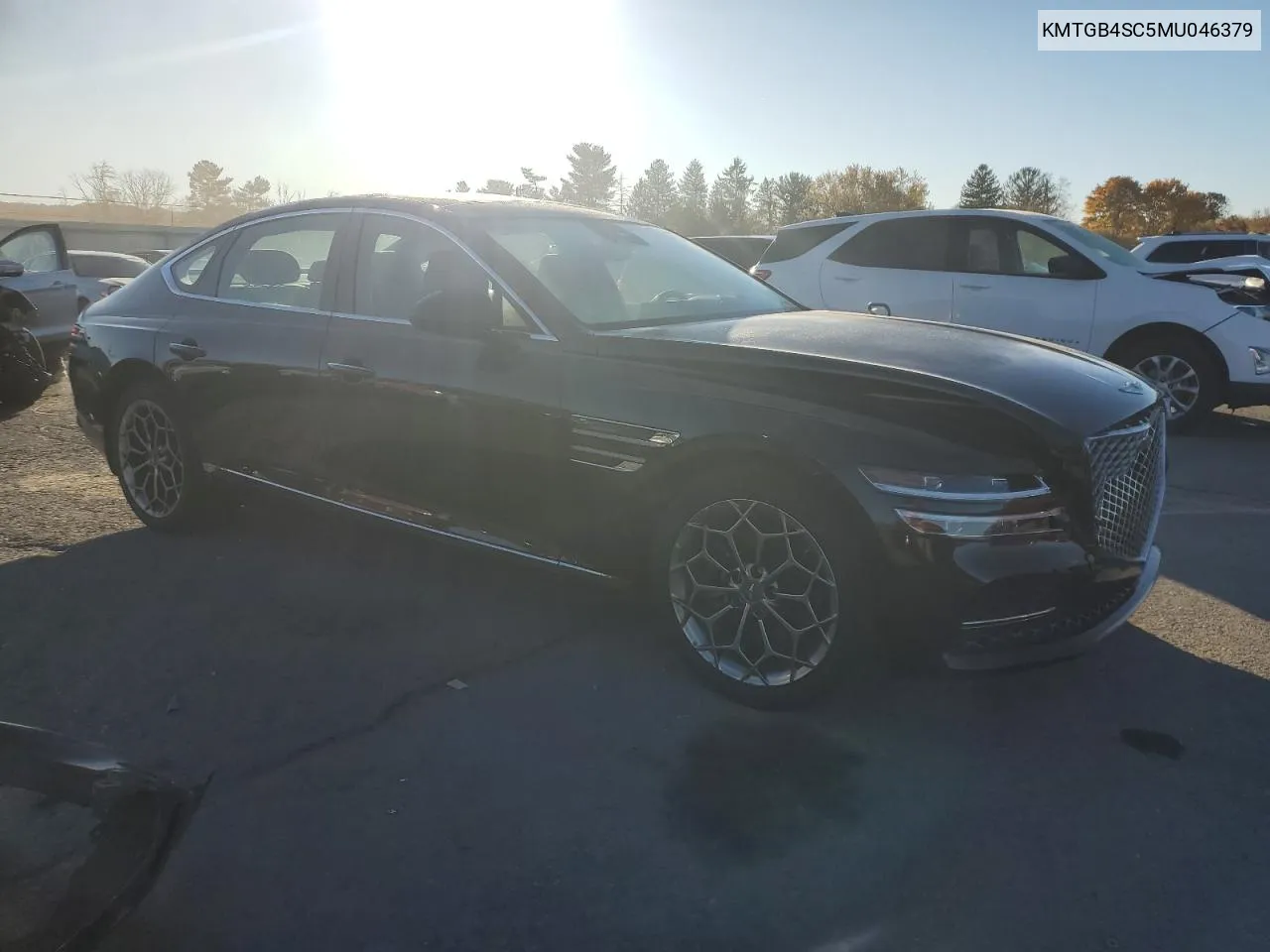 2021 Genesis G80 Base VIN: KMTGB4SC5MU046379 Lot: 77659574