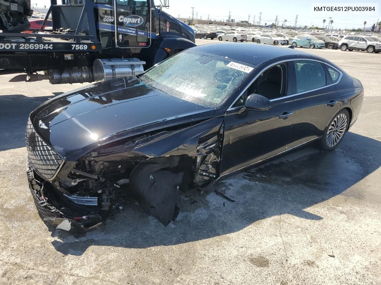 2023 Genesis G80 VIN: KMTGE4S12PU003984 Lot: 70990324