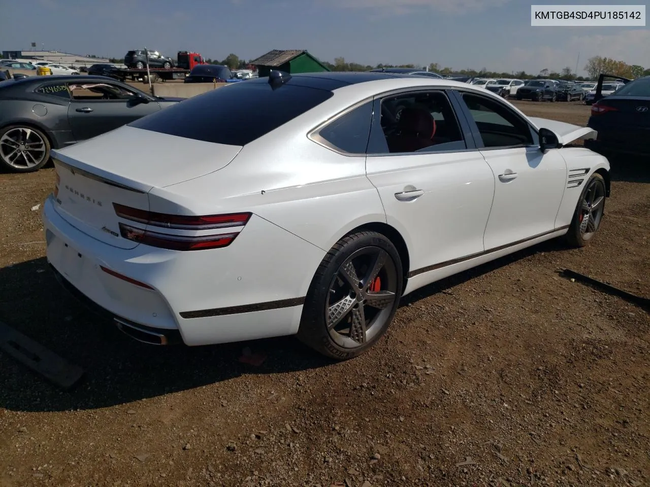 2023 Genesis G80 Base VIN: KMTGB4SD4PU185142 Lot: 72216784