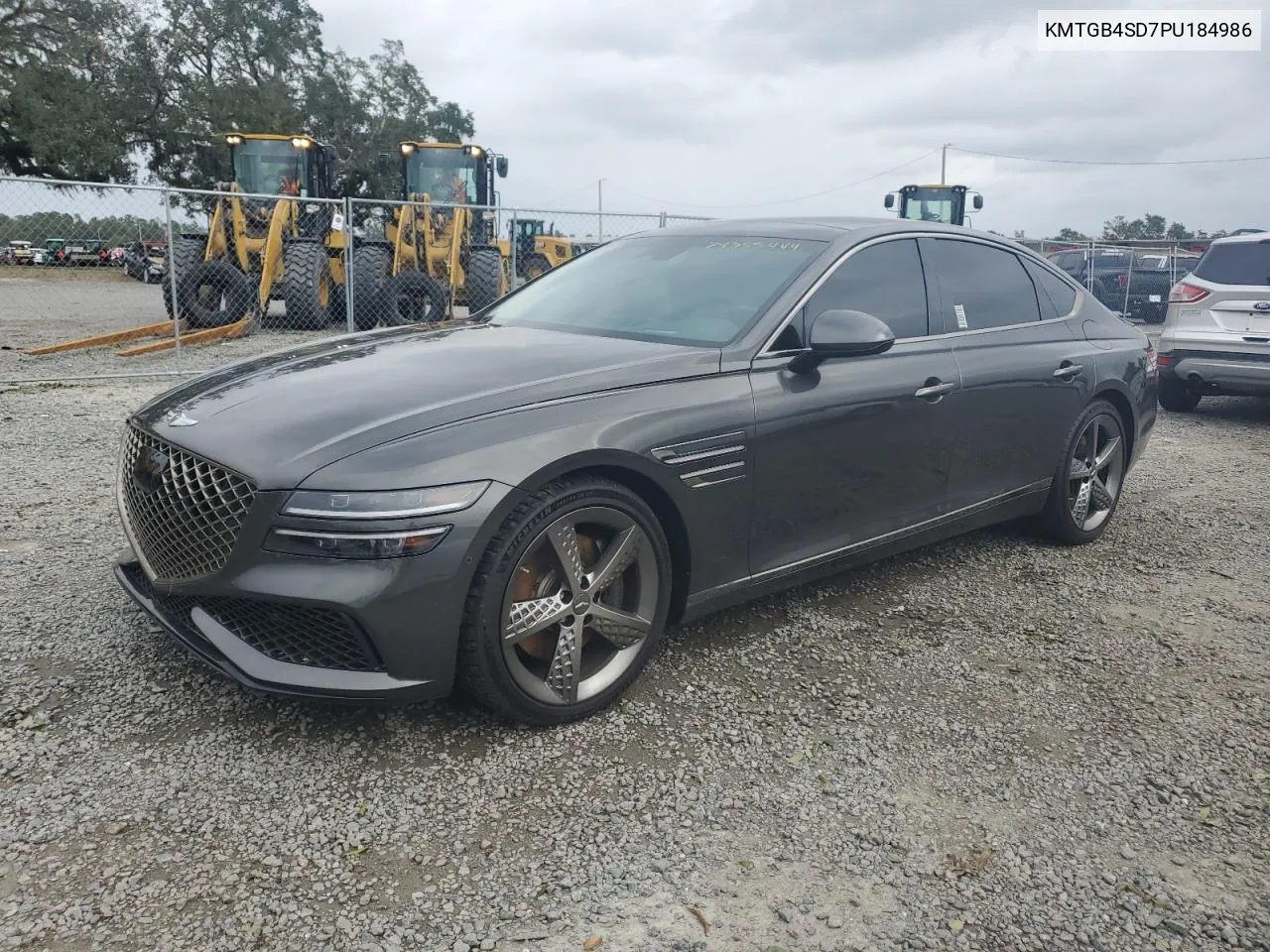 2023 Genesis G80 Base VIN: KMTGB4SD7PU184986 Lot: 74355444