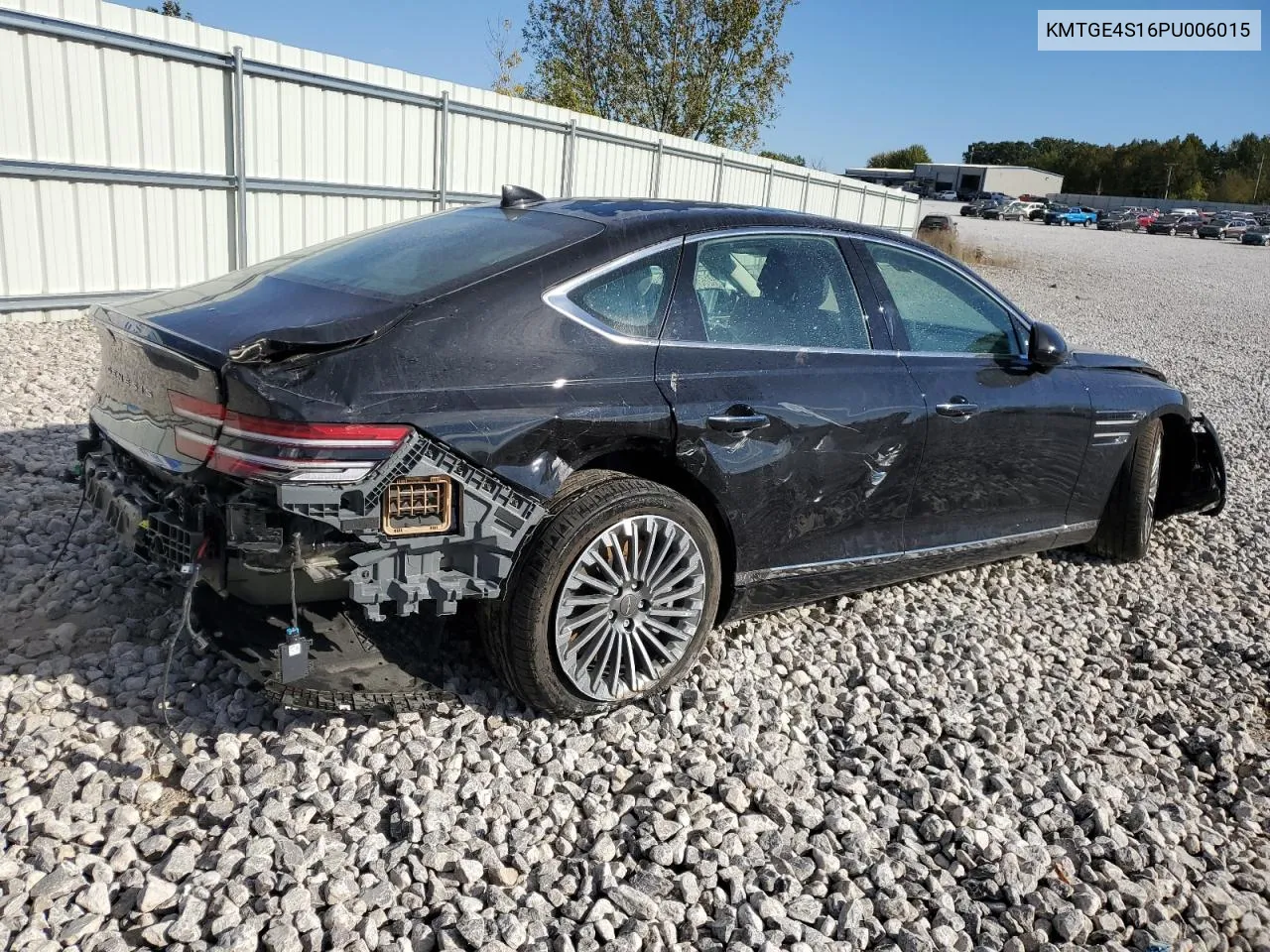 2023 Genesis G80 VIN: KMTGE4S16PU006015 Lot: 74899854