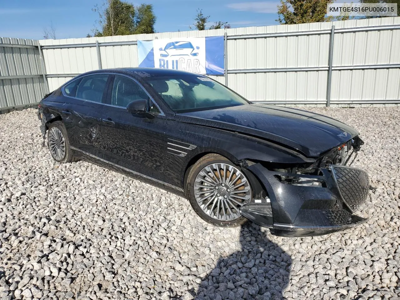 2023 Genesis G80 VIN: KMTGE4S16PU006015 Lot: 74899854