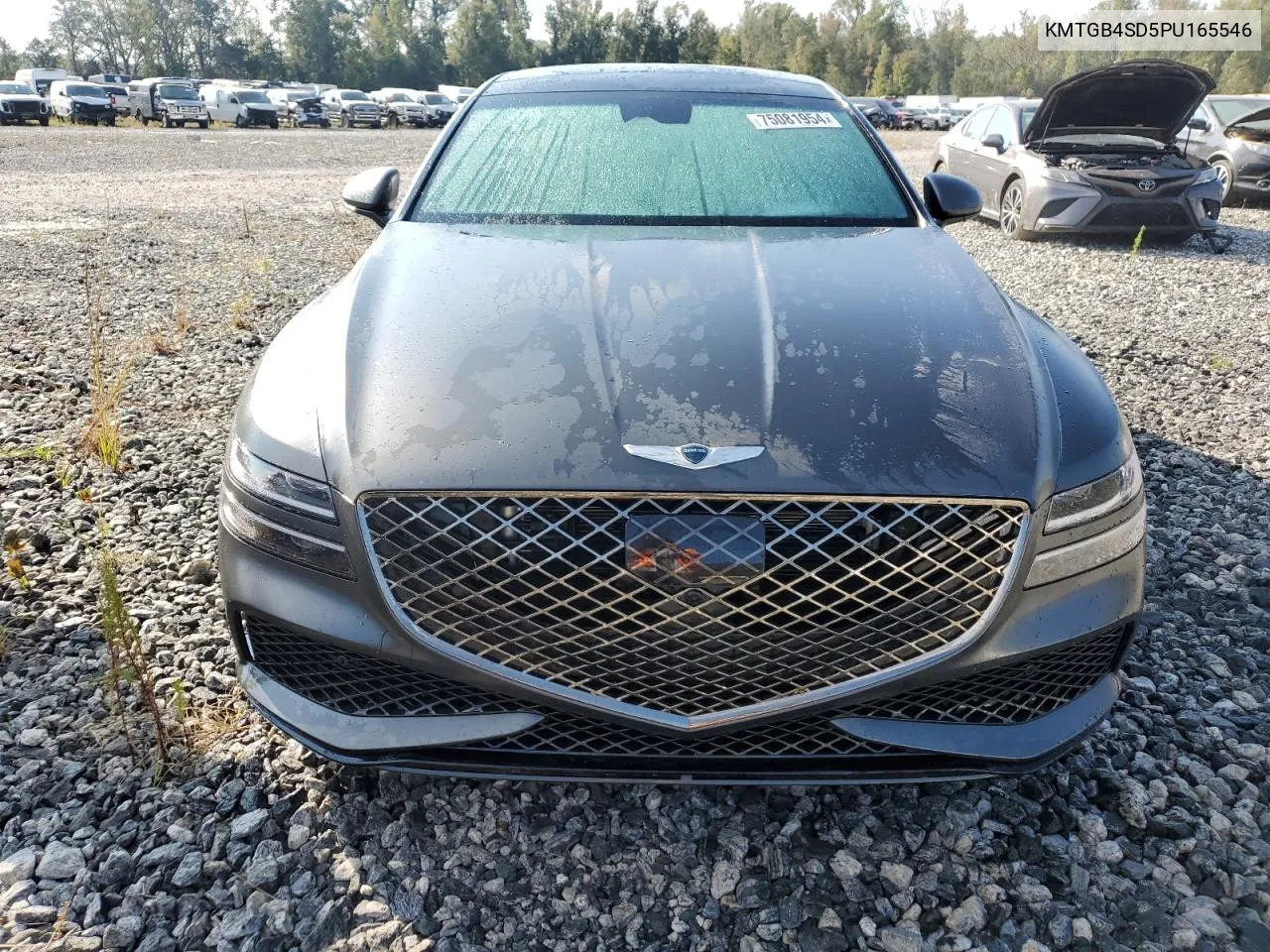 2023 Genesis G80 Base VIN: KMTGB4SD5PU165546 Lot: 75081954