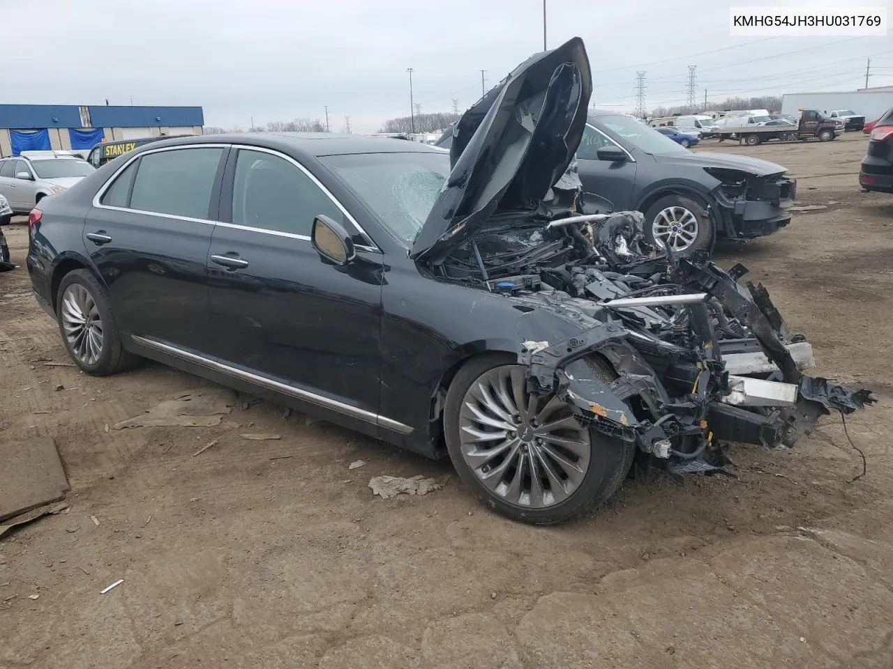 KMHG54JH3HU031769 2017 Genesis G90 Ultimate