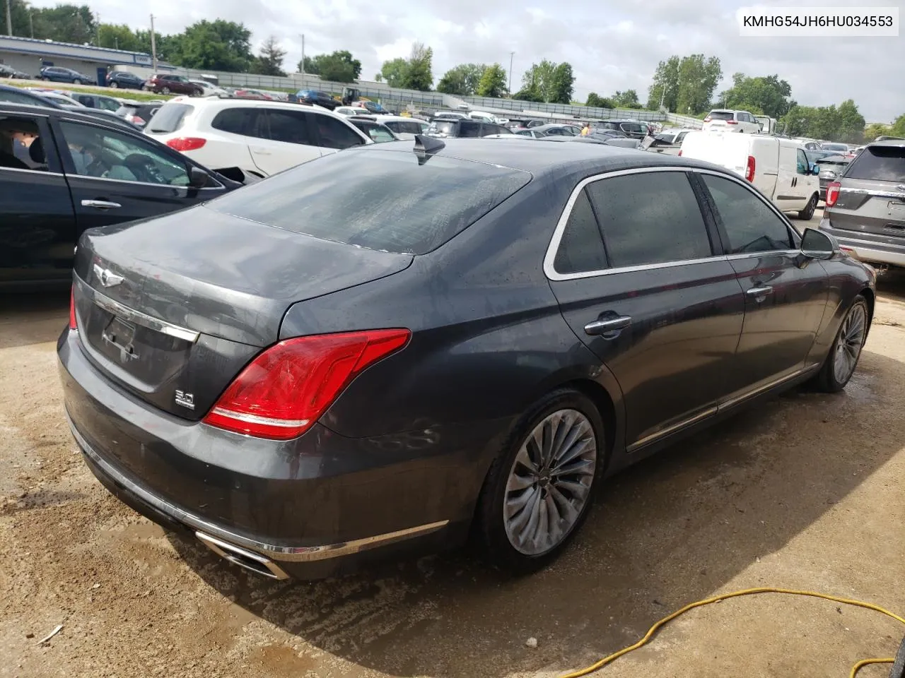 KMHG54JH6HU034553 2017 Genesis G90 Ultimate