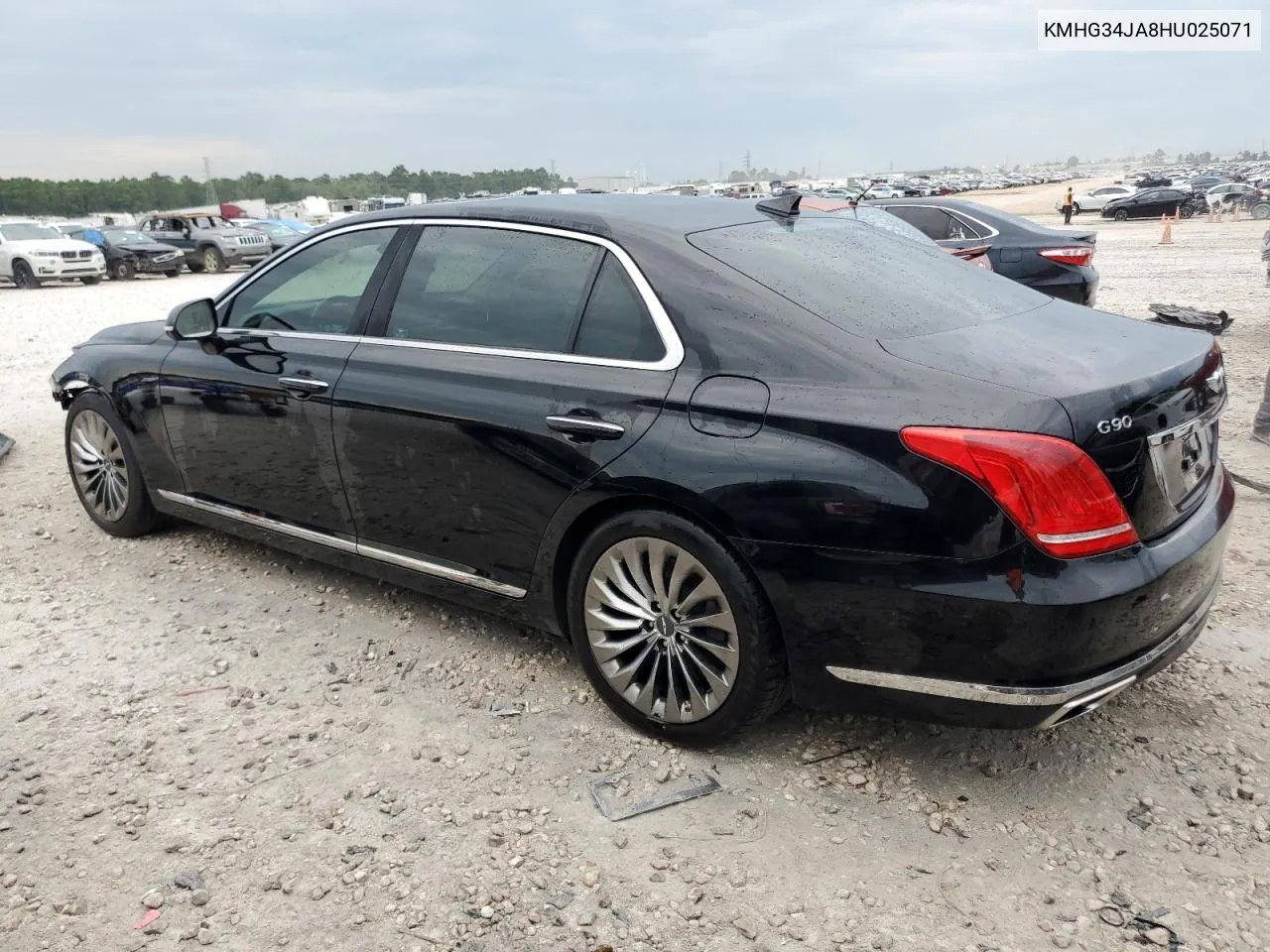 KMHG34JA8HU025071 2017 Genesis G90 Premium