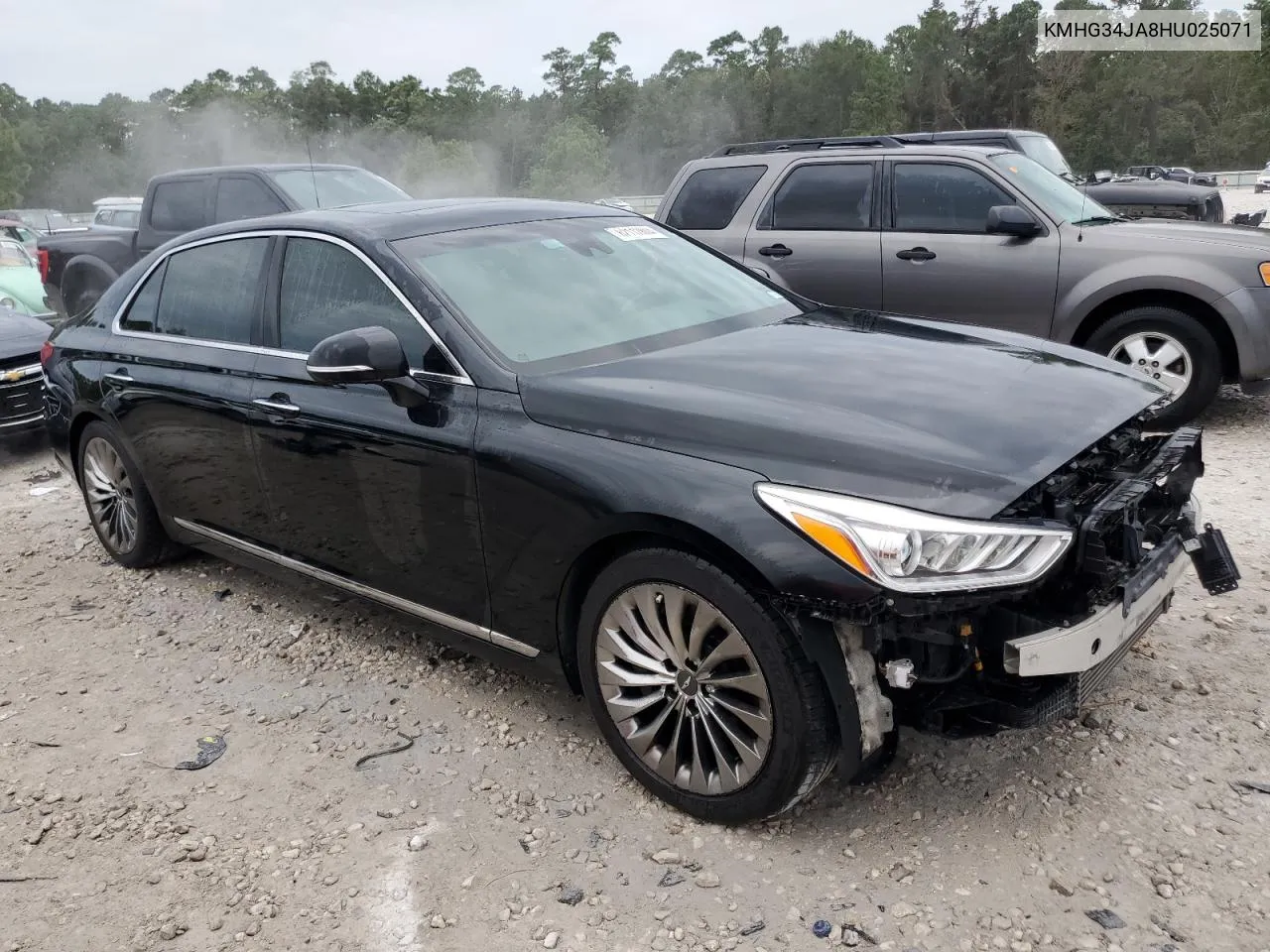 KMHG34JA8HU025071 2017 Genesis G90 Premium