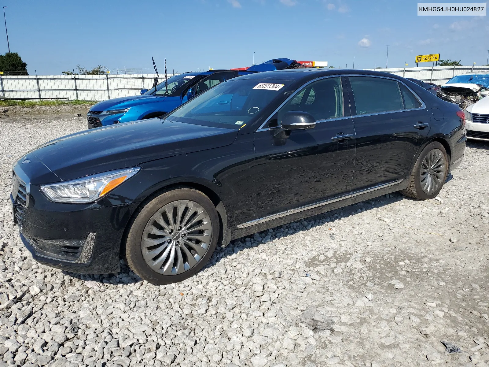 KMHG54JH0HU024827 2017 Genesis G90 Ultimate