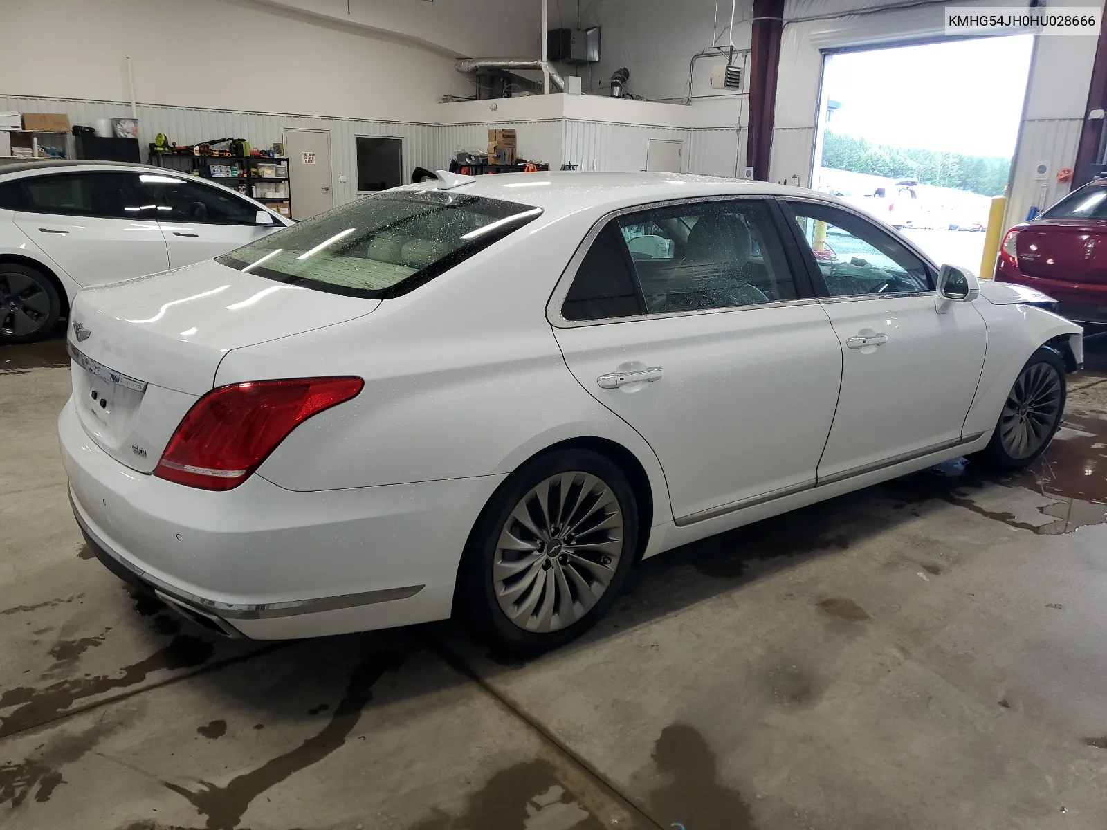 KMHG54JH0HU028666 2017 Genesis G90 Ultimate