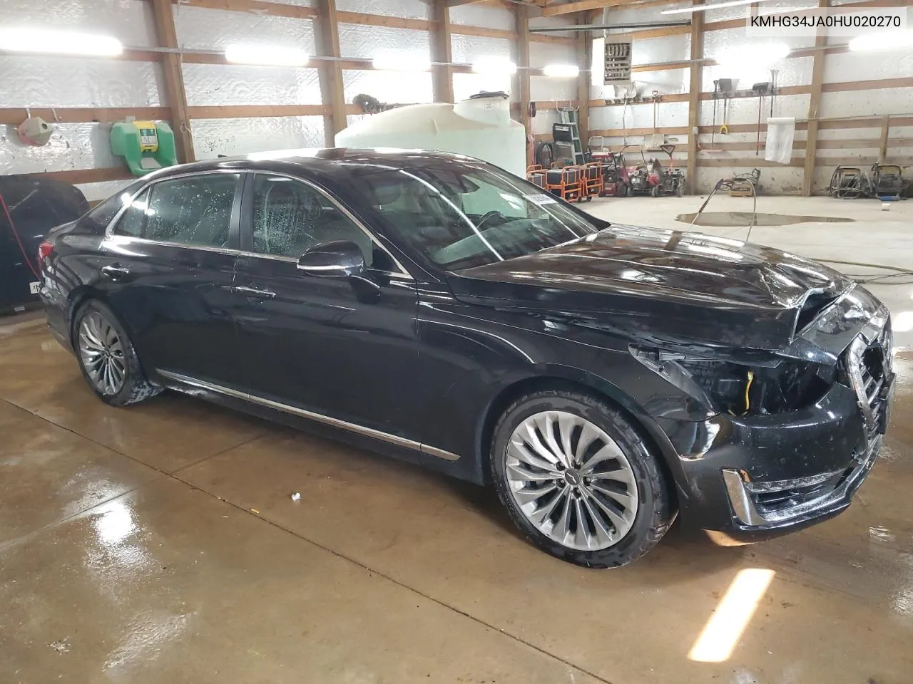 KMHG34JA0HU020270 2017 Genesis G90 Premium