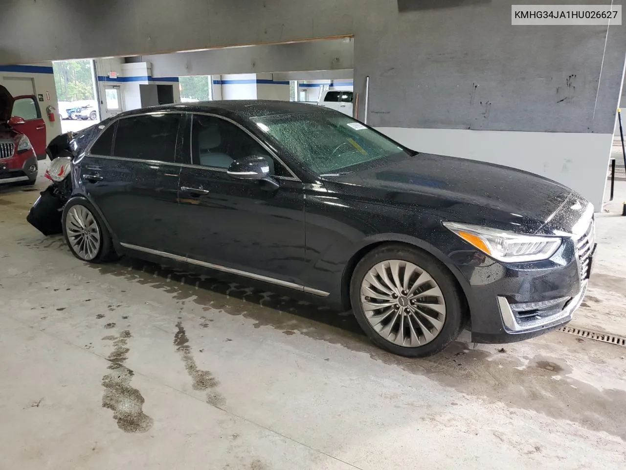 2017 Genesis G90 Premium VIN: KMHG34JA1HU026627 Lot: 73166934