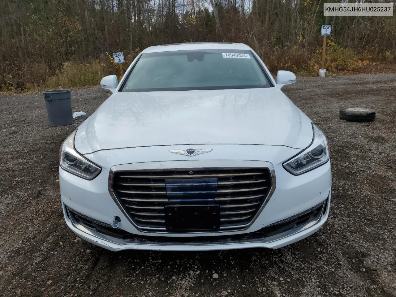 2017 Genesis G90 Ultimate VIN: KMHG54JH6HU025237 Lot: 78040824