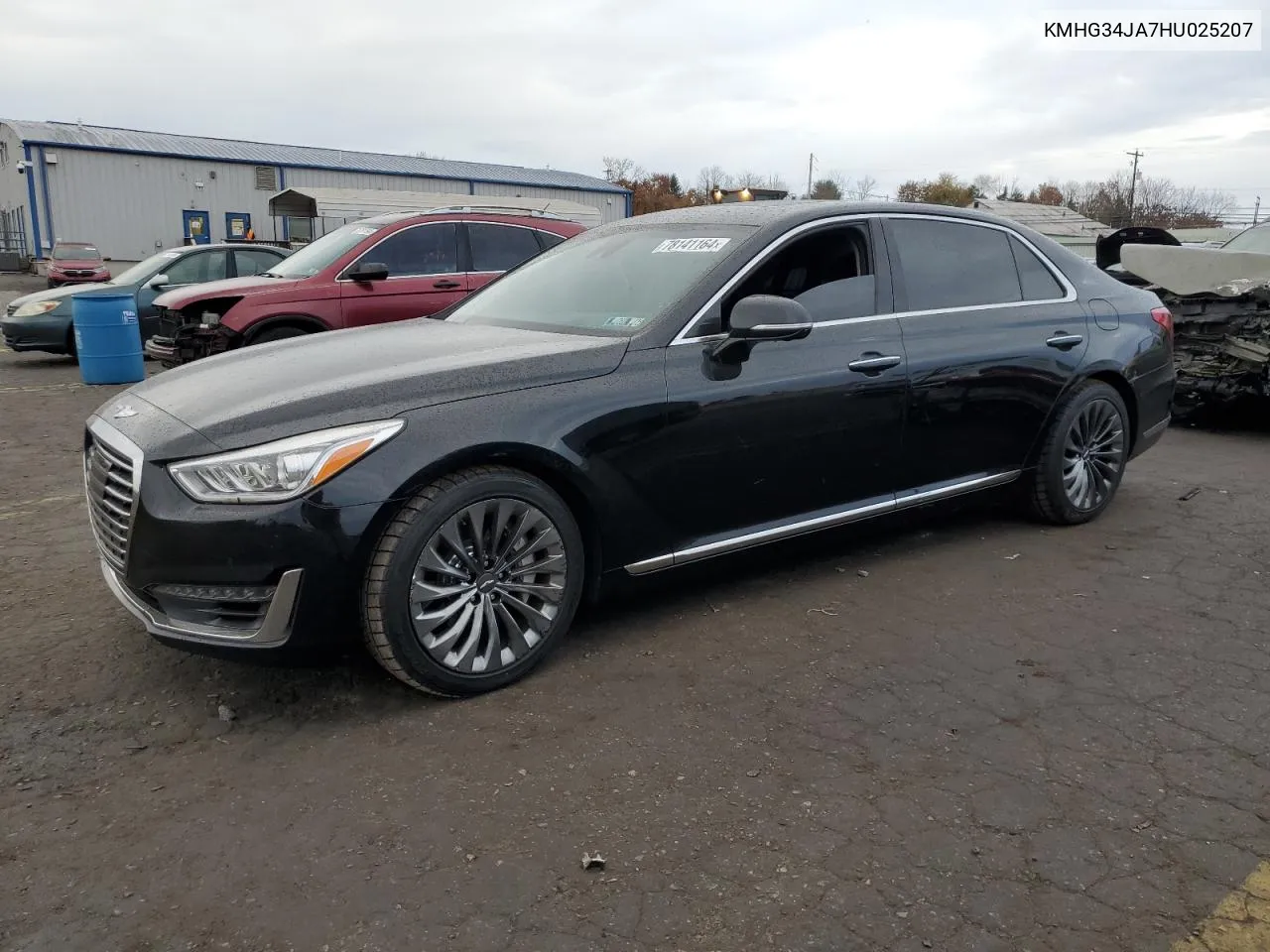 2017 Genesis G90 Premium VIN: KMHG34JA7HU025207 Lot: 78141164