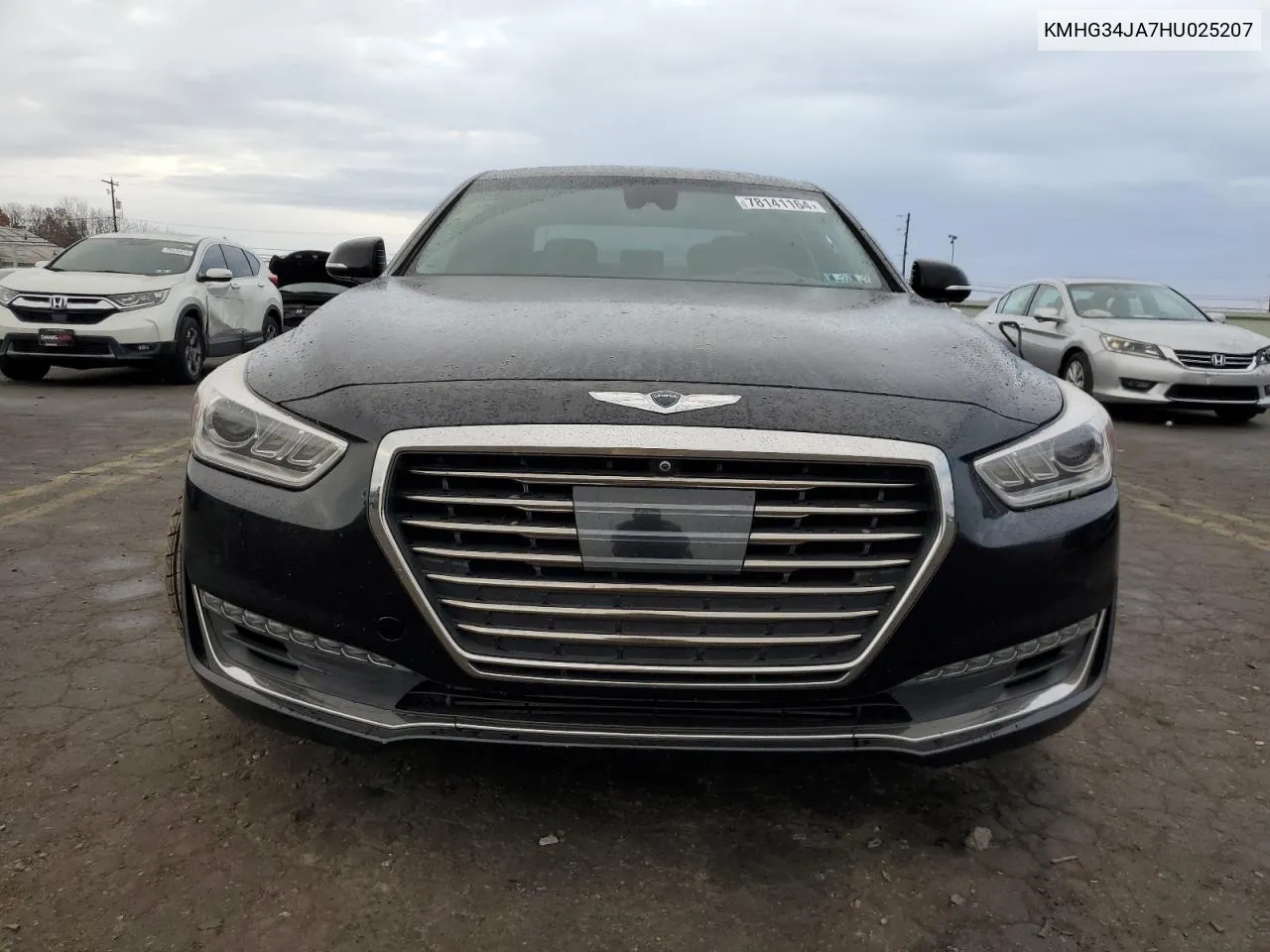 2017 Genesis G90 Premium VIN: KMHG34JA7HU025207 Lot: 78141164