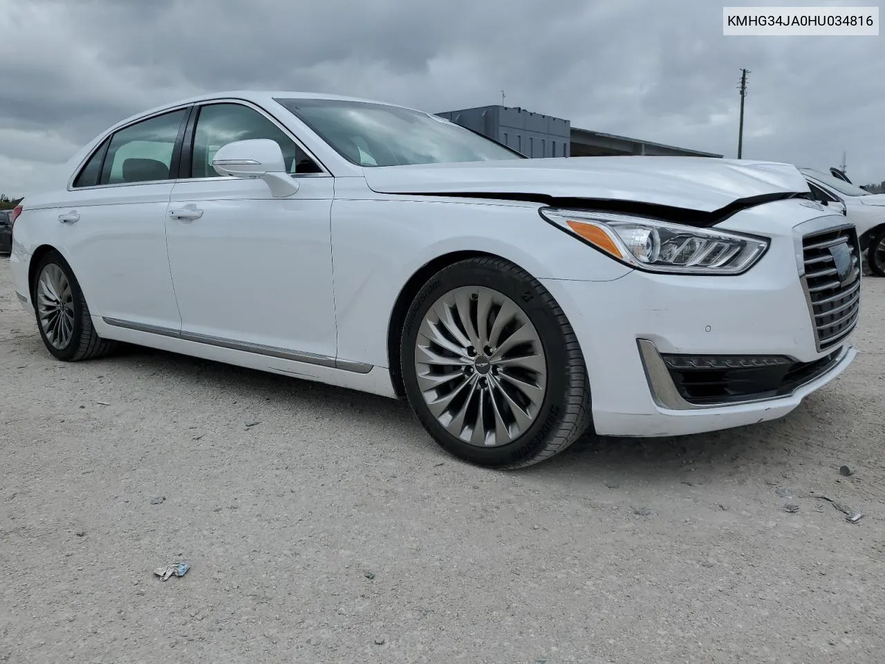 2017 Genesis G90 Premium VIN: KMHG34JA0HU034816 Lot: 79538684