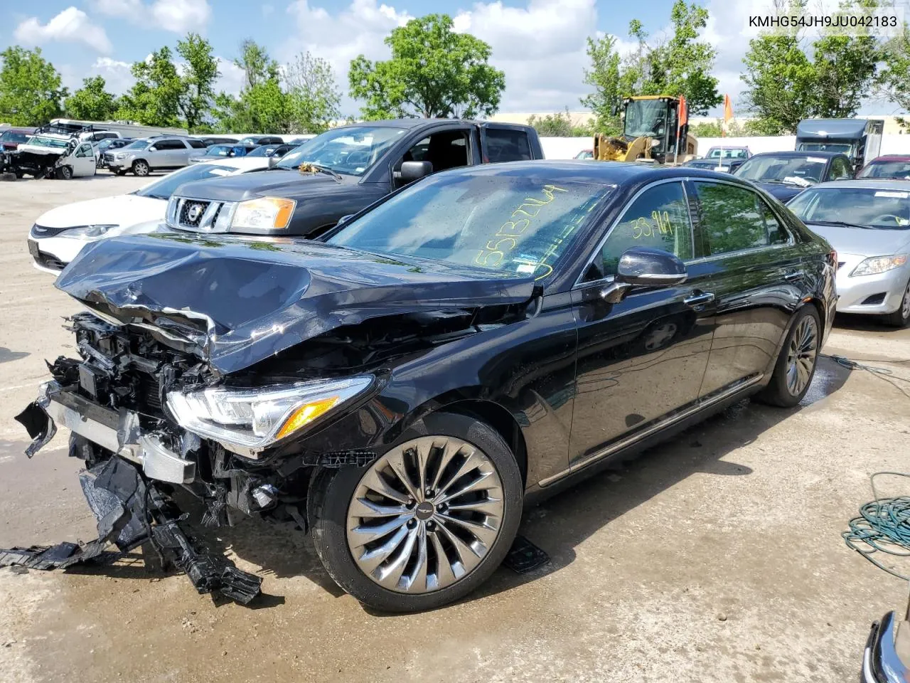 2018 Genesis G90 Ultimate VIN: KMHG54JH9JU042183 Lot: 55132764