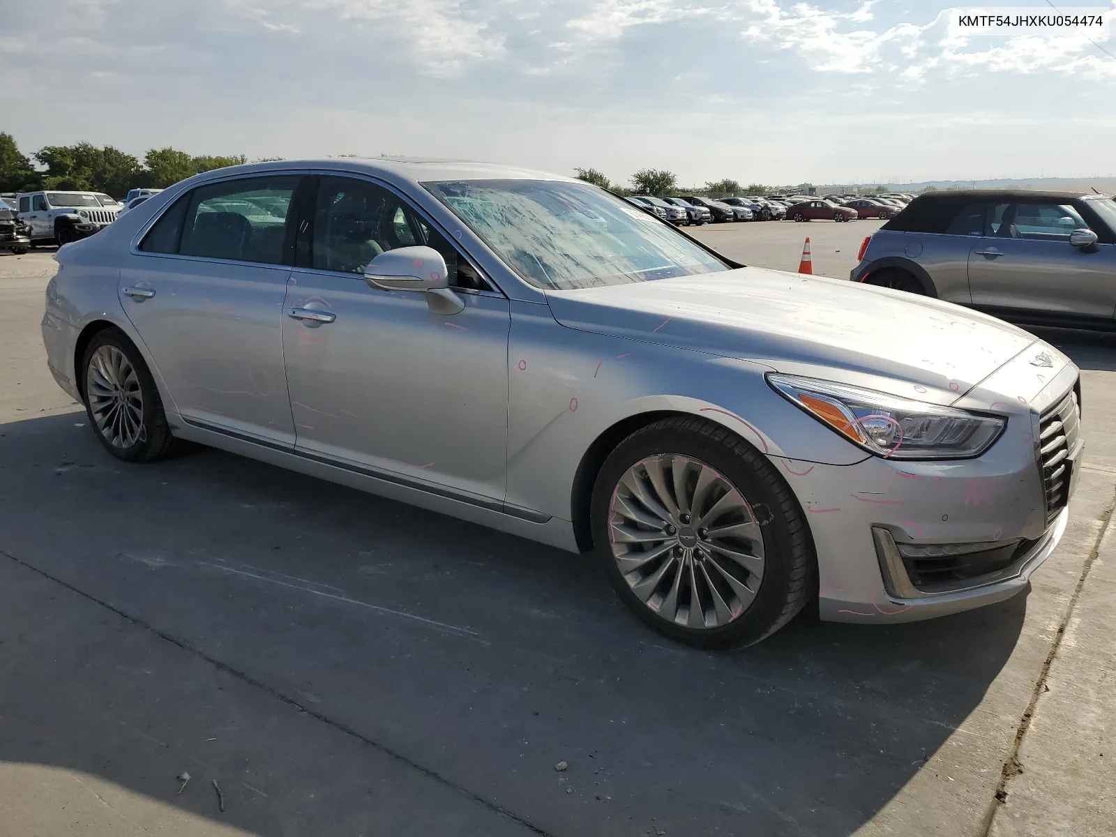 KMTF54JHXKU054474 2019 Genesis G90 Ultimate