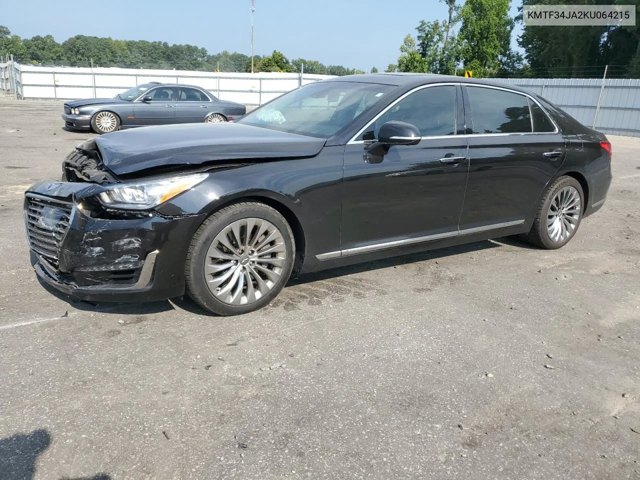 2019 Genesis G90 Premium VIN: KMTF34JA2KU064215 Lot: 69501744