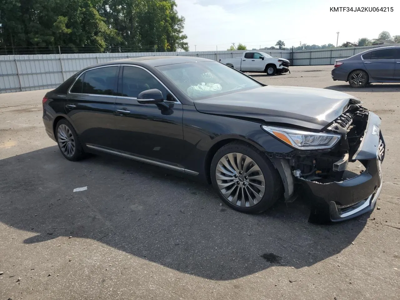 2019 Genesis G90 Premium VIN: KMTF34JA2KU064215 Lot: 69501744