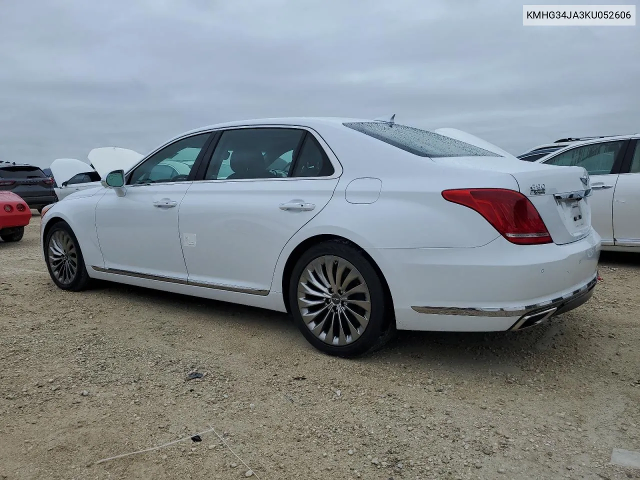 2019 Genesis G90 Premium VIN: KMHG34JA3KU052606 Lot: 74087844