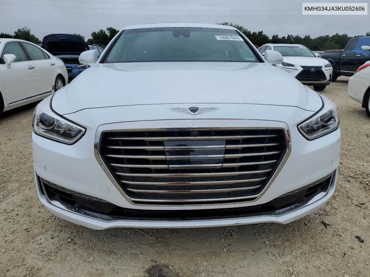 2019 Genesis G90 Premium VIN: KMHG34JA3KU052606 Lot: 74087844