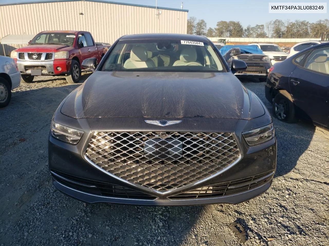 2020 Genesis G90 Premium VIN: KMTF34PA3LU083249 Lot: 77643584