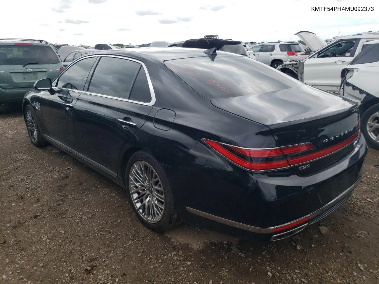 2021 Genesis G90 Ultimate VIN: KMTF54PH4MU092373 Lot: 67854424