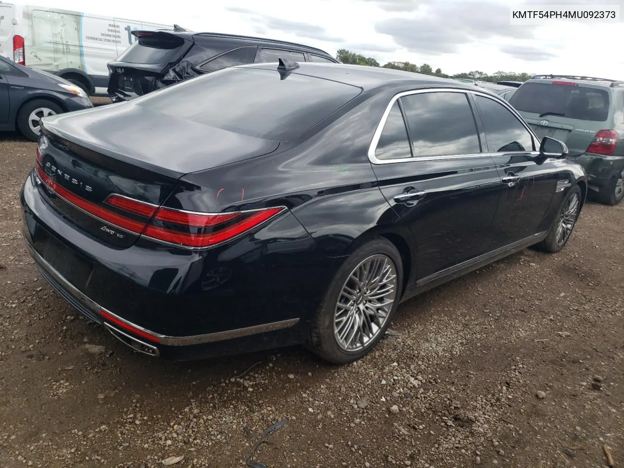 2021 Genesis G90 Ultimate VIN: KMTF54PH4MU092373 Lot: 67854424